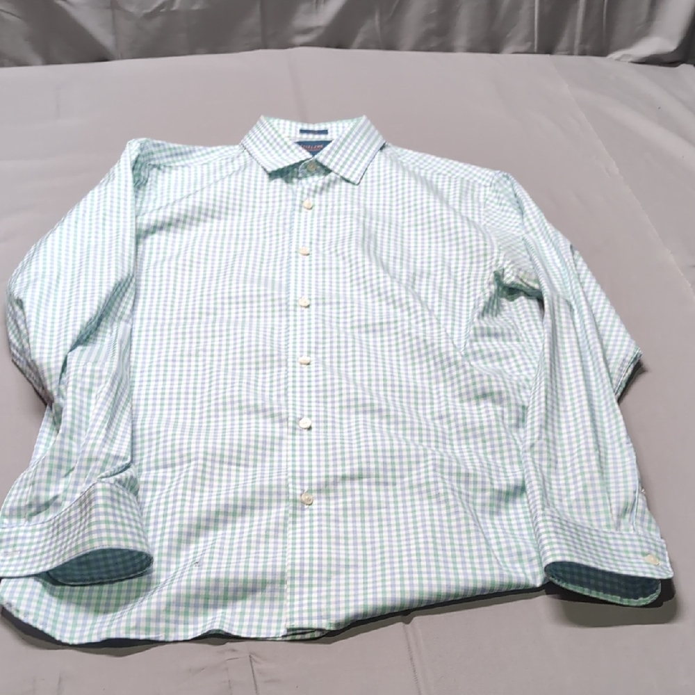 Men's Green Checkered Shirt